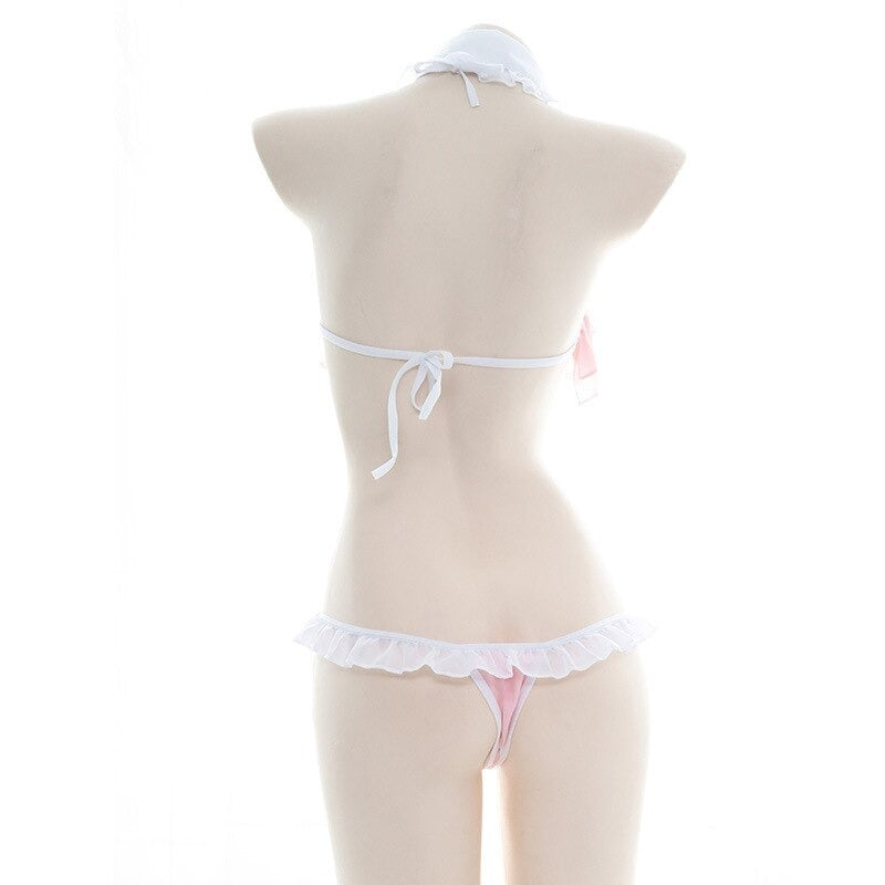 Sissy Stephanie Frilly Lingerie Set - Sissy Lux