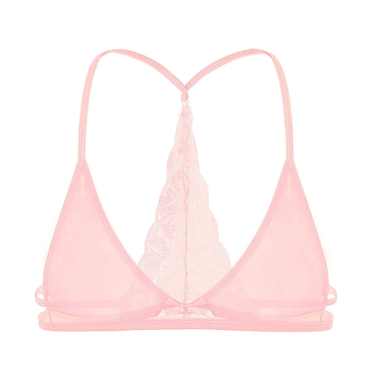 Lace Mesh See Through Sissy Bra - Sissy Lux