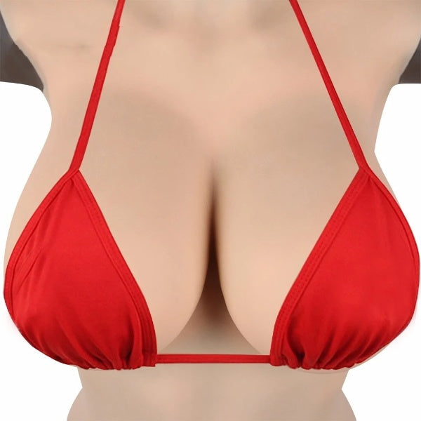 H Cup Silicone Breast Forms - Sissy Lux