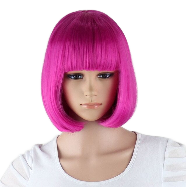 Cute Short Sissy Wig with Bangs - Sissy Lux
