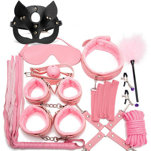 "Sissy Slave" Pink Bondage Set - Sissy Lux