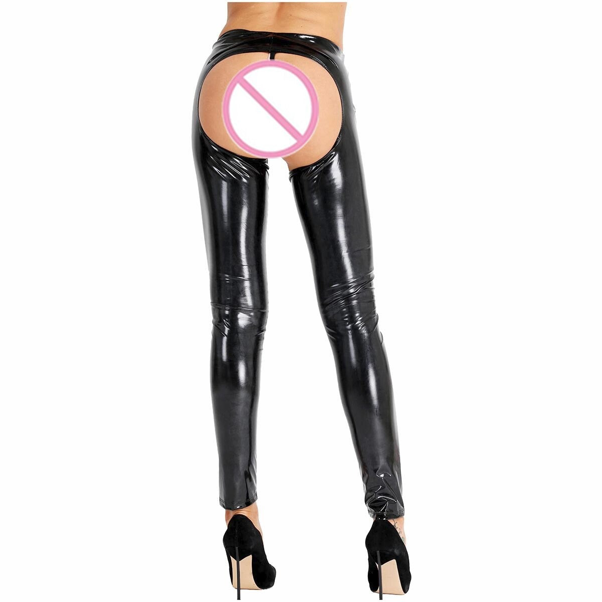 Slutty Sissy Latex Leggings - Sissy Lux
