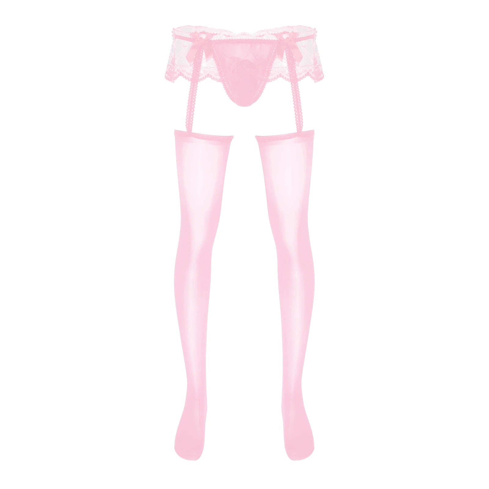 Sissy Lola Lace Garter Stockings