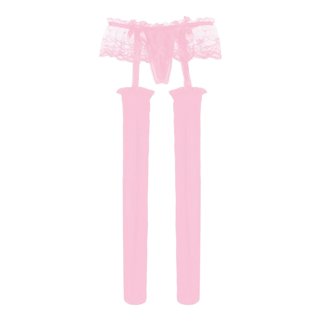 Sissy Lola Lace Garter Stockings