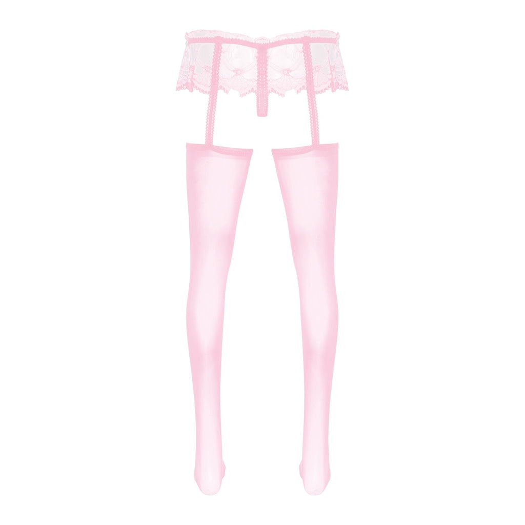 Sissy Lola Lace Garter Stockings