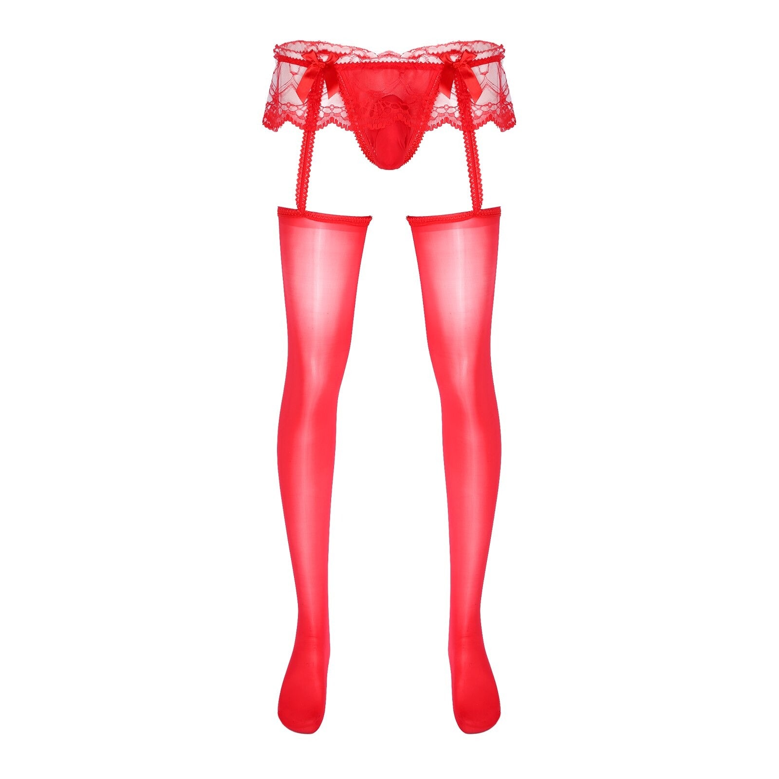 Sissy Lola Lace Garter Stockings