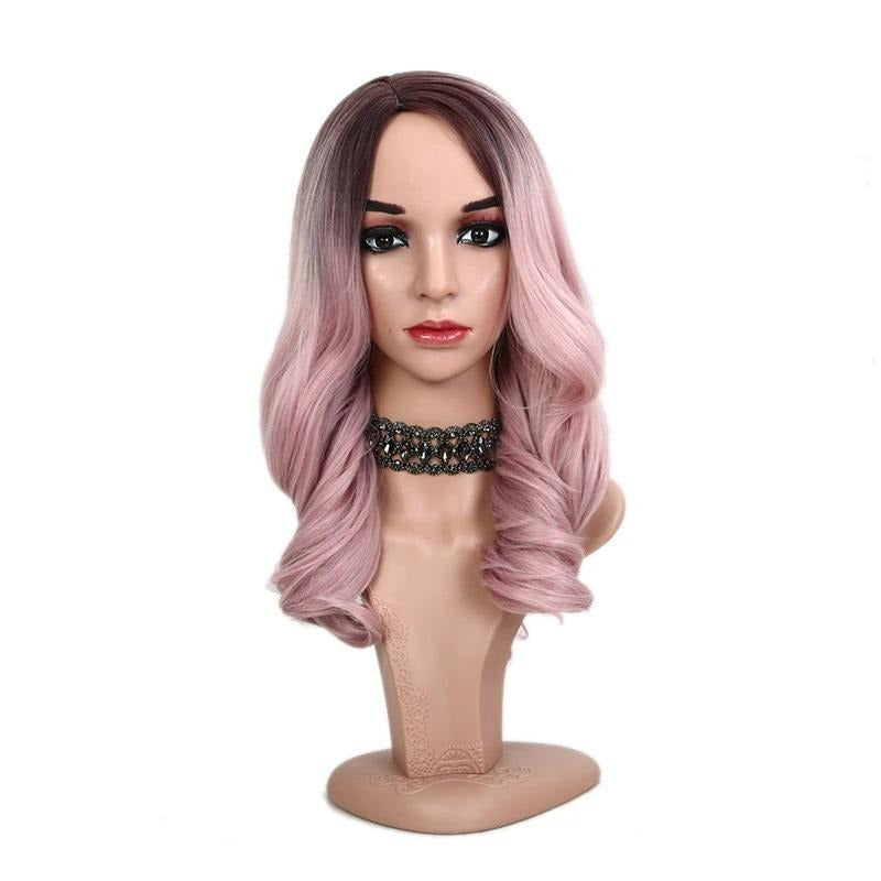 "Slutty Nora" Pink Ombre Wig - Sissy Lux