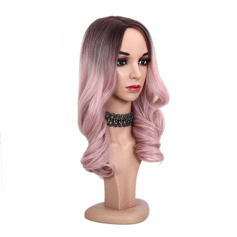 "Slutty Nora" Pink Ombre Wig - Sissy Lux