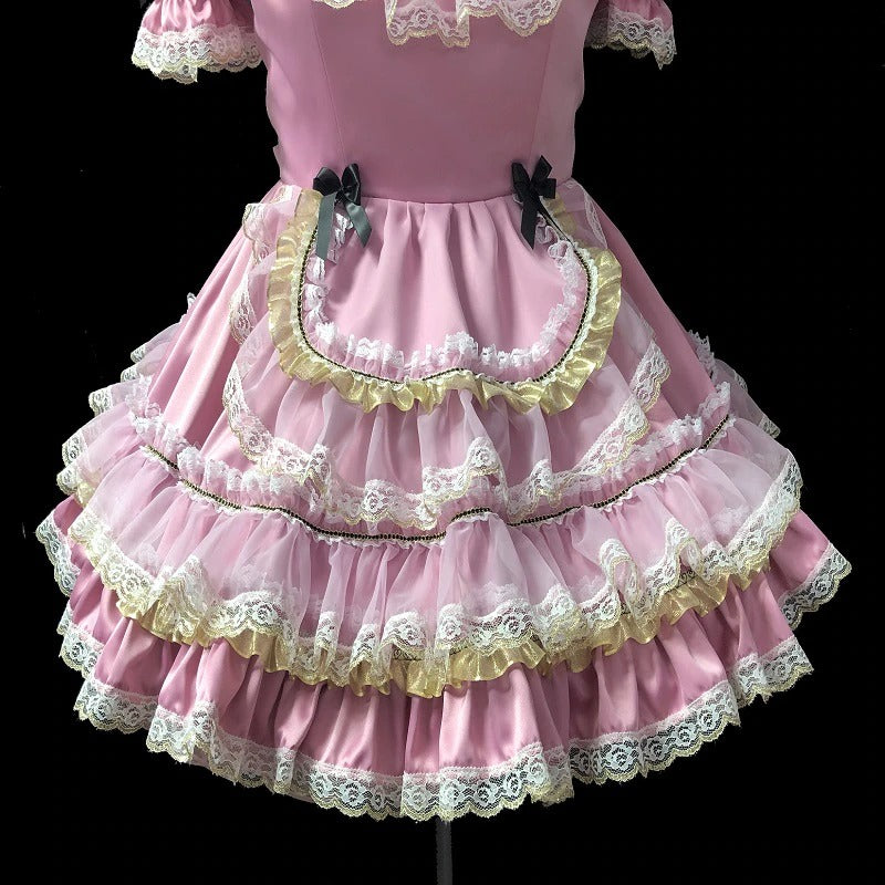 Sissy Ingrid Girly Ruffle Dress - Sissy Lux
