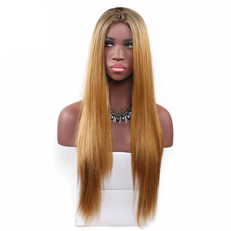 Long Two Tones Straight Ombre Wig - Sissy Lux