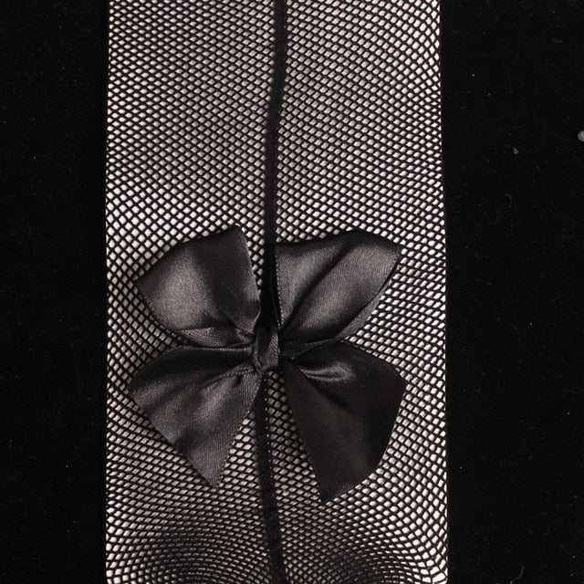 Sweet Sissy Bow Stockings - Sissy Lux