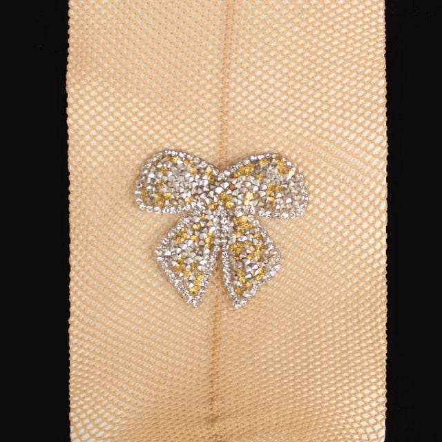 Sweet Sissy Bow Stockings - Sissy Lux