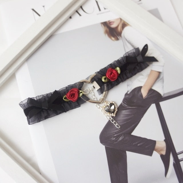 "Sissy Amanda" Lace Choker - Sissy Lux