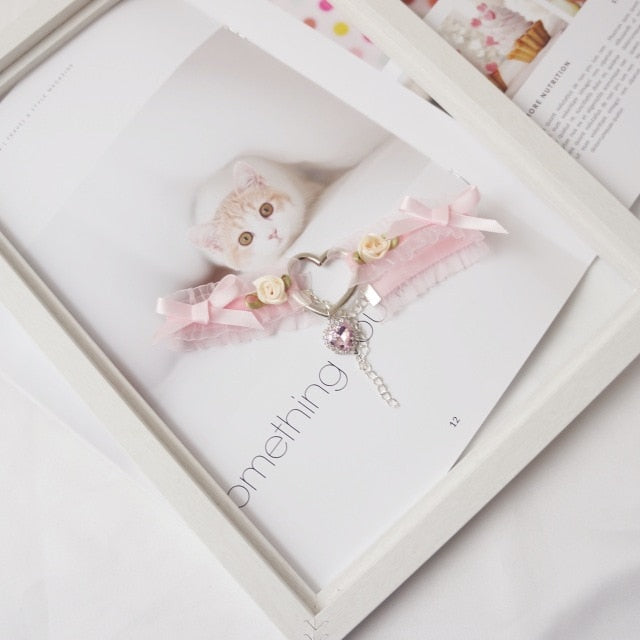 "Sissy Amanda" Lace Choker - Sissy Lux