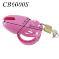 Bimbo Sissy Pink Chastity Cage - Sissy Lux