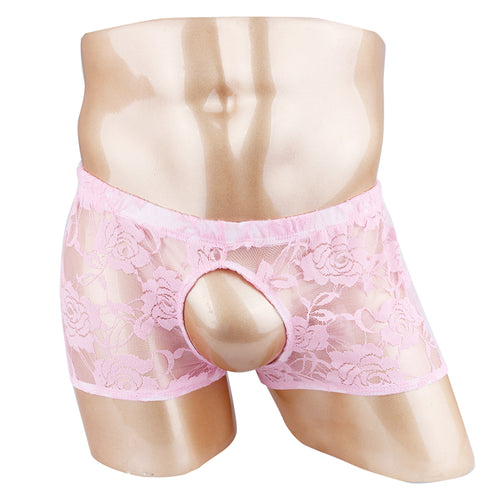 "Sissy Linda" Lace Boxer Shorts - Sissy Lux