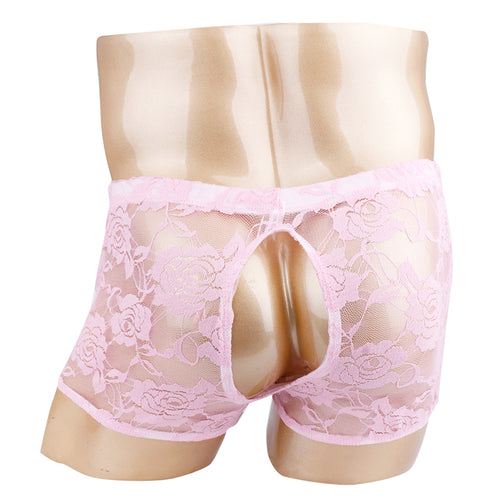 "Sissy Linda" Lace Boxer Shorts - Sissy Lux