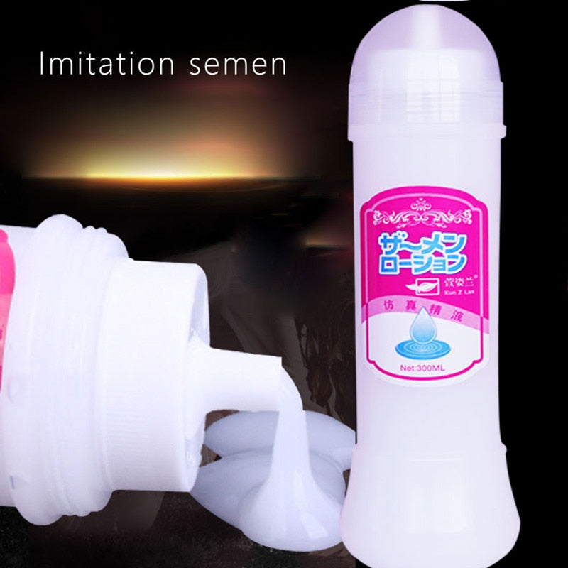 Semen-Like 300ml Water-Based Lubricant - Sissy Lux