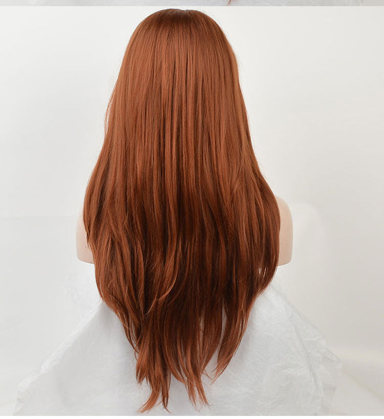 Long Straight Wig with Bangs - Sissy Lux