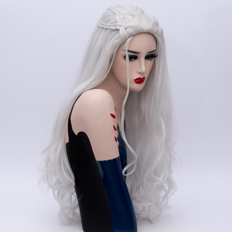 Long Curly Braided Wig - Sissy Lux