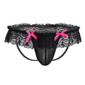 Mesh & Bow Sissy Panties - Sissy Lux