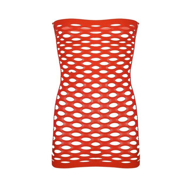 Cute Fishnet Babydoll - Sissy Lux