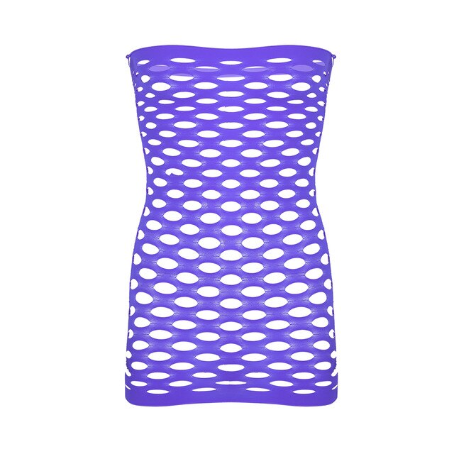 Cute Fishnet Babydoll - Sissy Lux