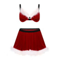 Sissy Christmas Santa Costume - Sissy Lux
