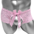 Lace Open Crotch Sissy Panties - Sissy Lux