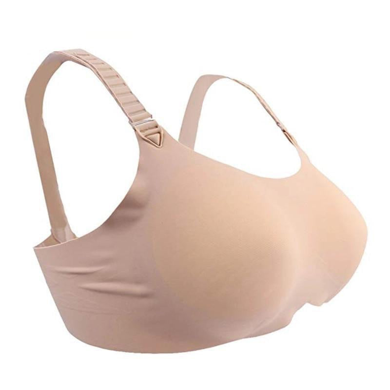 Seamless Silicone Push Up Bra - Sissy Lux