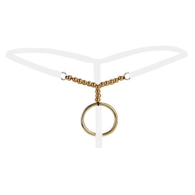 "Sissy Hilarie" G-String with O-Ring - Sissy Lux