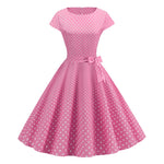 Load image into Gallery viewer, Sissy Dress - Pink Polka Dot - Sissy Lux
