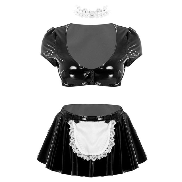 Flirty Sissy Maid Dress - Sissy Lux