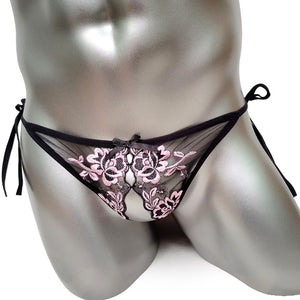 Fine Lady Sissy Lace Thong - Sissy Lux