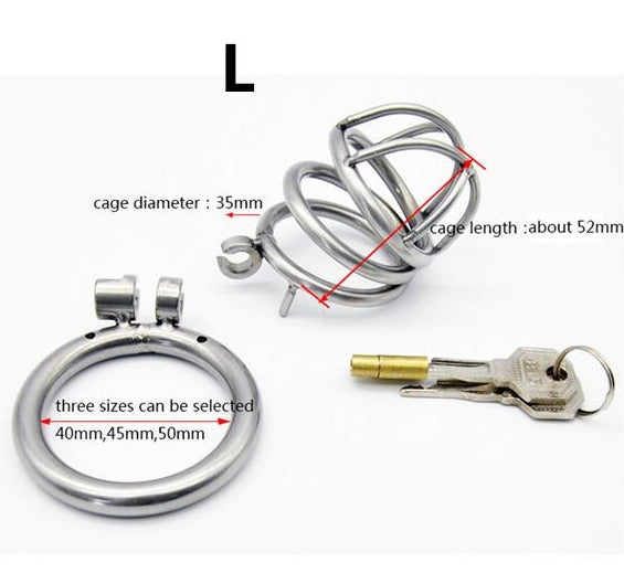 Sissy Slave Cock Cage - Sissy Lux