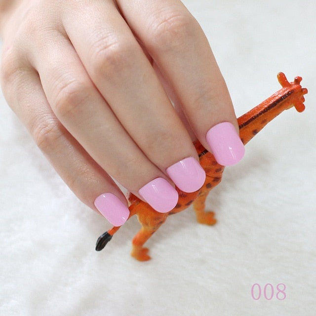 Shy Sissy Pink Fake Nails - Sissy Lux