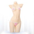 Cute Sissy Striped Bikini - Sissy Lux