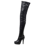 Load image into Gallery viewer, Sissy Pole Dancing Thigh High Boots - Sissy Lux

