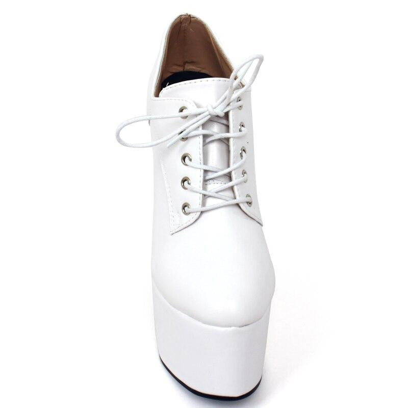 Chunky Block Heel Platform Shoes - Sissy Lux