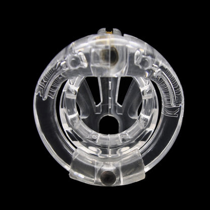 Openable Ring Sissy Chastity Cage w/ Vent Hole - Sissy Lux