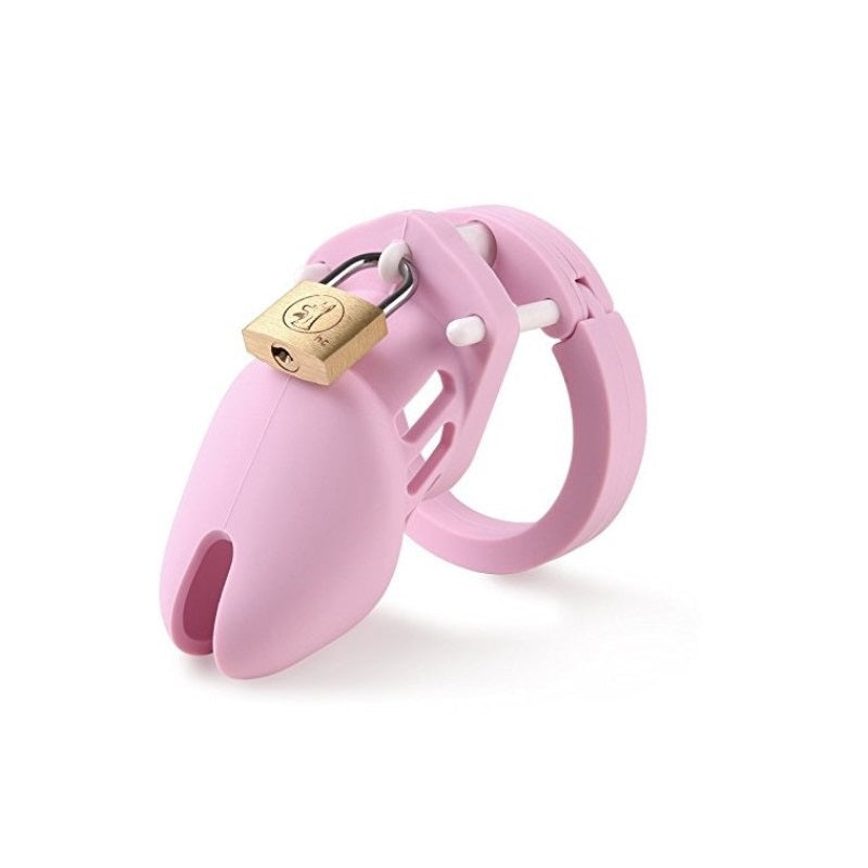 CB6000 Pink Chastity Cage - Sissy Lux