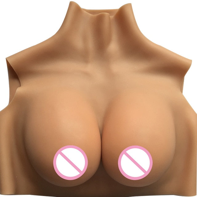 E Cup Silicone Breast Forms - Sissy Lux