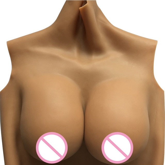 E Cup Silicone Breast Forms - Sissy Lux