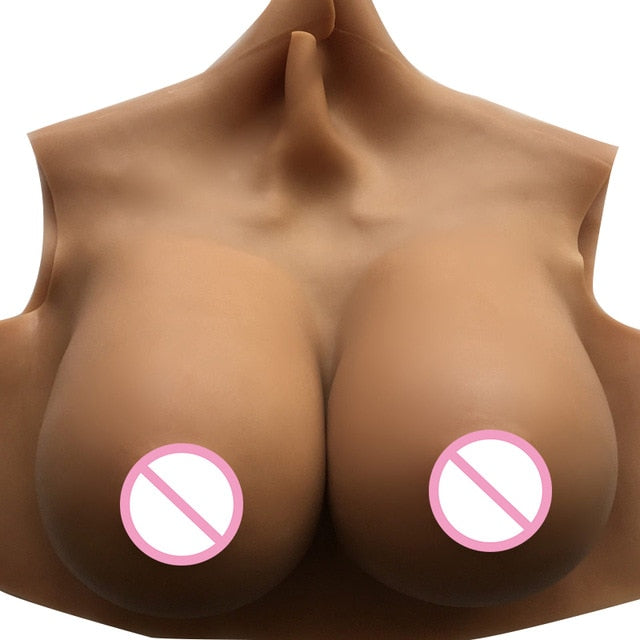 E Cup Silicone Breast Forms - Sissy Lux