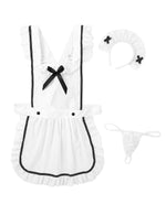 Load image into Gallery viewer, Flirty Sissy Maid Lingerie Set - Sissy Lux
