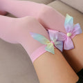 Sissy Bow Tie Stockings - Sissy Lux