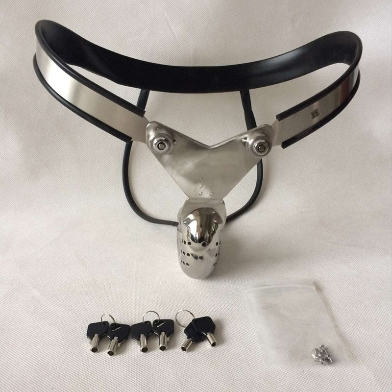 Sissy Chastity Belt w/ Anal Plug - Sissy Lux