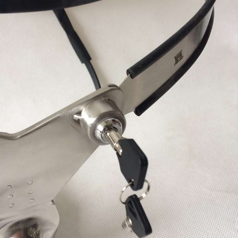 Sissy Chastity Belt w/ Anal Plug - Sissy Lux