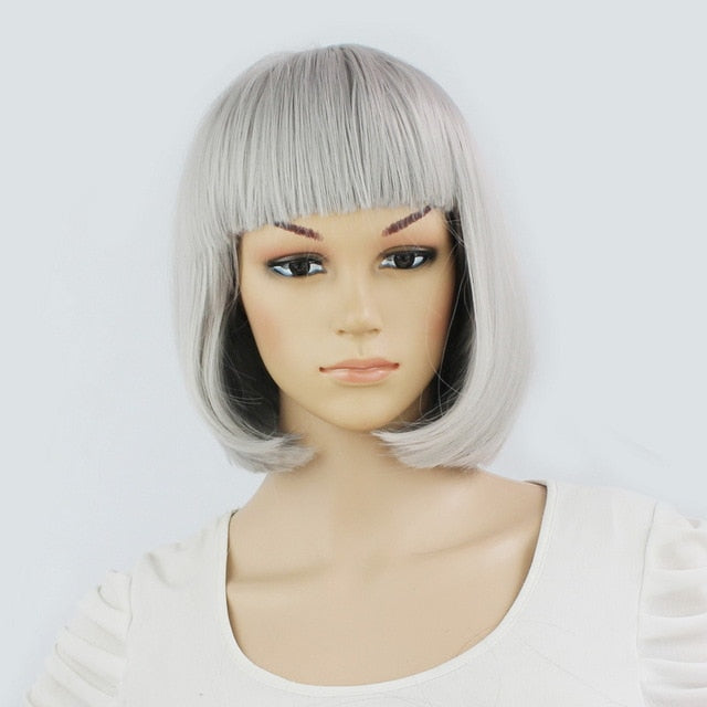 Cute Short Sissy Wig with Bangs - Sissy Lux