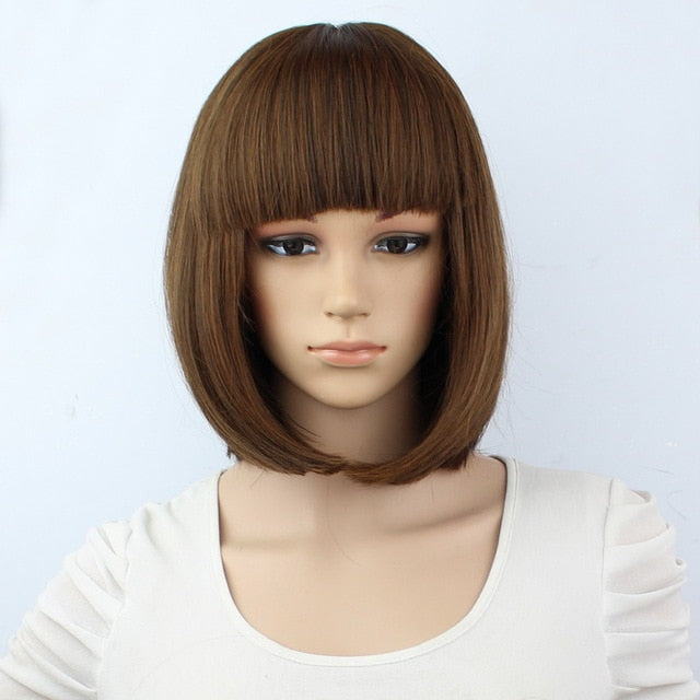 Cute Short Sissy Wig with Bangs - Sissy Lux